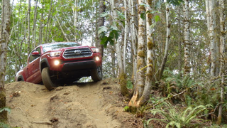 Illustration for article titled Here's How The 2016 Toyota Tacoma Looks Off-Road